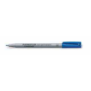 OHP-Stift Staedtler Lumocolor 315M, wasserlslich, Strichstrke: 1,0mm, blau