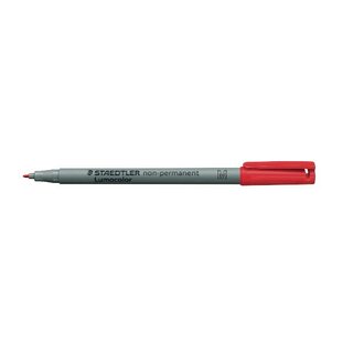 OHP-Stift Staedtler Lumocolor 315M, wasserlslich, Strichstrke: 1,0mm, rot