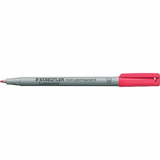 OHP-Stift Staedtler Lumocolor 315M, wasserlslich, Strichstrke: 1,0mm, rot