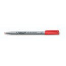OH-Stift, Lumocolor® 315, M, non-perm., 1 mm, Schreibf.: rot