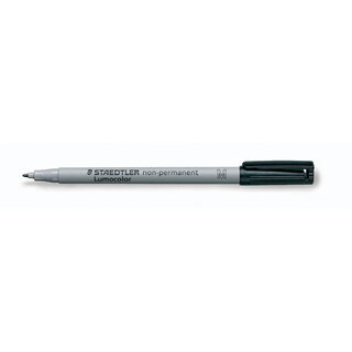 OHP-Stift Staedtler Lumocolor 315M, wasserlslich, Strichstrke: 1,0mm, schwarz