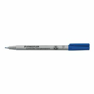 OHP-Stift Staedtler Lumocolor 316F, wasserlslich, Strichstrke: 0,6mm, blau