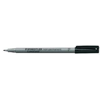 OHP-Stift Staedtler Lumocolor 316F, wasserlslich, Strichstrke: 0,6mm, schwarz