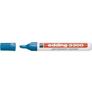Edding Permanentmarker 3300 4-3300010, Keilspitze 1-5 mm,...