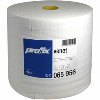 Wischtuchrolle Profix 65956, Rolle, 1-lagig, 500 Blatt, wei