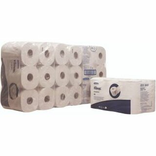 Toilettenpapier Kleenex 8441, 2-lagig, 600 Blatt, hochwei, 36 Stck