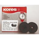 Kores Farbband Nr.51 kompatibel sw/rot 13mm / 6m Nylon