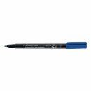 OH-Stift, Lumocolor® 318, F, perm., 0,6 mm, Schreibf.: blau