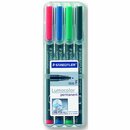 OHP-Stift Staedtler Lumocolor 318F, wasserfest,...