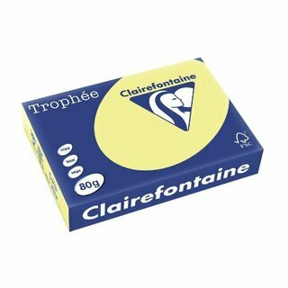 Farbpapier - Trophee - 1778C - A4 - 80 g/m� - hellgelb - 500 Blatt