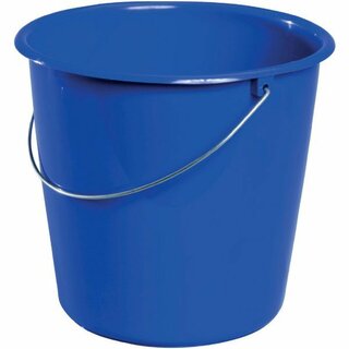 Eimer Meiko 938137, ohne Ausgießer, rund, 10 Liter, blau