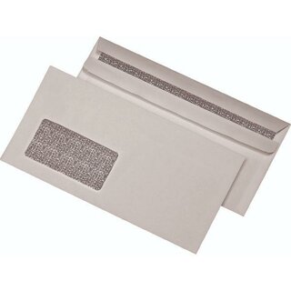 MAILmedia Briefhülle DL SK m.Fe.Zahlenm. weiß 75g...