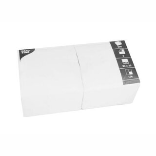 Servietten Papstar 12484, Maße: 33 x 33cm, 3-lagig, 1/4...