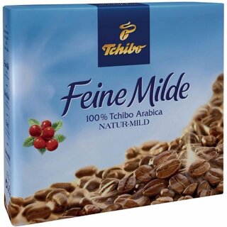 Kaffee Tchibo 5875161, Feine Milde, gemahlen, 250g, 2 Stück