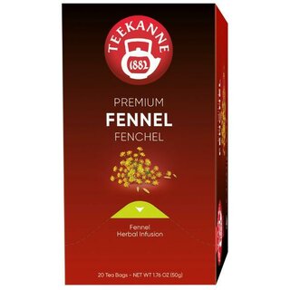 Teekanne Tee Premium Fenchel, 20 Beutel