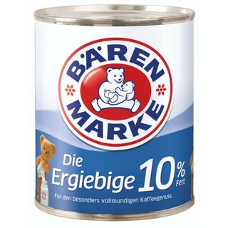 Bärenmarke Dosenmilch Die Ergiebige 10% Bärenma....