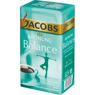 Jacobs Kaffee Jacobs Krönung Balance gemahlen 500g