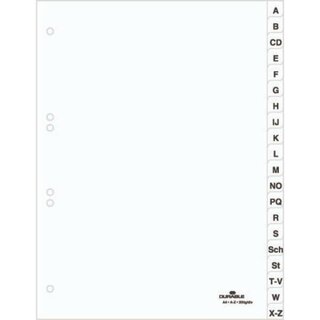 Durable Ordnerregister A4 A-Z volldeck