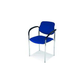 Nowy Styl Styl Visitor, 4-Fuß, verchromt blau 50x44x83...