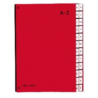 Pultordner Pagna 24249, Tabs A-Z, PP-kaschierter Einband,...