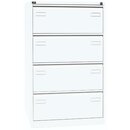 Bisley Hngereg.schrank Light 2-bahn. wei 132x80x62 cm 4...