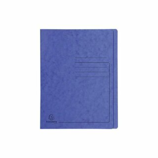 Schnellhefter Exacompta 39992E, A4, aus Colorspankarton, fr 350 Blatt, blau