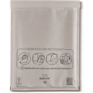 Sealed Air MailLite Luftpolsterversandta. H/5,weiß...