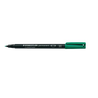 OHP-Stift Staedtler Lumocolor 317M, wasserfest, Strichstrke: 1,0mm, grn