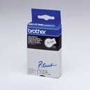 Schriftband Brother TC201, Breite: 12mm, laminiert,...