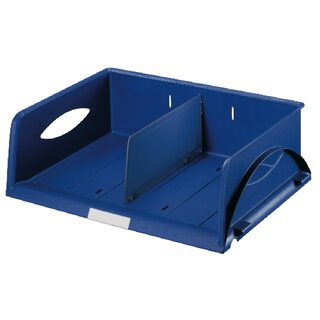 Briefkorb Leitz 5230 Sorty, stapelbar, Mae: 408 x 295 x 127mm, blau