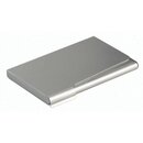 Visitenkartenspender Durable 2415, fr 20 Karten, silber