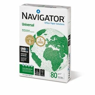 Kopierpapier Navigator Universal, A4, 80g, wei, 500 Blatt