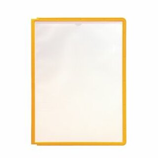 Sichttafel Durable 5606, A4, gelb, 5 Stck