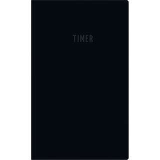 Zettler Taschenkalender 530, 1M/2S, Softcover, 9,5 x 17cm, schwarz, 2027