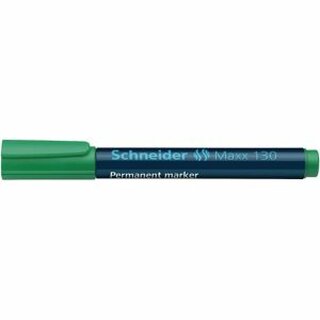 Permanentmarker Schneider Maxx 130, Rundspitze, Strichstrke: 1-3mm, grn