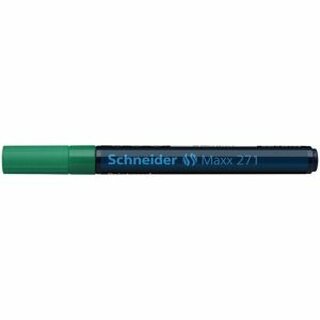 Lackmarker Schneider Maxx 271, Rundspitze, Strichstrke: 1-2mm, grn