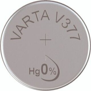 Batterie Varta 377, Knopfzelle, V377, 1,5 Volt, Silberoxid, 10 Stck