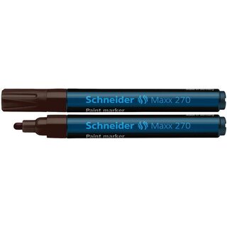 Lackmarker Schneider Maxx 270, Rundspitze, Strichstärke:...
