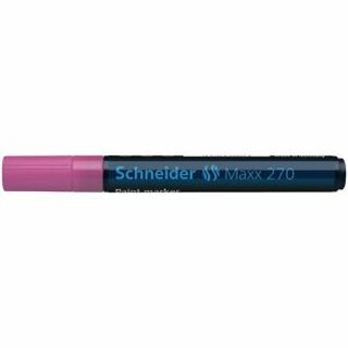 Lackmarker Schneider Maxx 270, Rundspitze, Strichstrke: 1-3mm, rosa