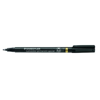 OHP-Stift Staedtler Lumocolor 319F, wasserfest, Strichstrke: 0,6mm, schwarz