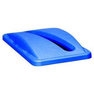 Deckel Rubbermaid 2703 Slim Jim, fr Papiereinwurf, blau