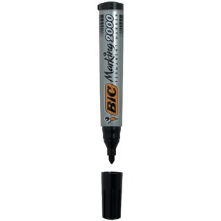 Permanentmarker BIC 2000, Rundspitze, Strichstärke:...