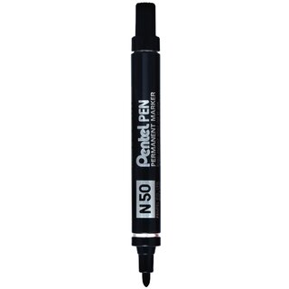 Permanentmarker Pentel N50, Strichstärke: 1,5-2mm, schwarz