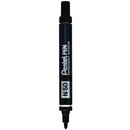 Permanentmarker Pentel N50, Strichstrke: 1,5-2mm, schwarz