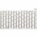 Bhner Plakatkalender ALPHA PO14, 14M/1S, Karton, 139 x...