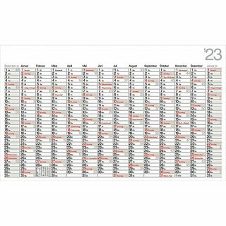 Bhner Plakatkalender LAMBDA K14, 14 M/1 S, 114 x 68,5 cm, 2026