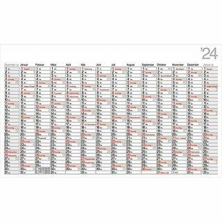 Bhner Plakatkalender LAMBDA K14, 14 M/1 S, 114 x 68,5 cm, 2026
