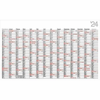 B�hner Plakatkalender LAMBDA K14, 14 M/1 S, 114 x 68,5 cm, 2027