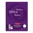 Collegeblock Herlitz 100050245, A4+, rautiert, 70g, 4fach...