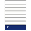 Kanzleipapier Herlitz, holzfrei, A3/A4, liniert, 250 Blatt